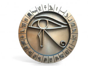 eye of horus pendant 3D Print Model
