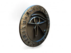 eye of horus pendant 3D Print Model