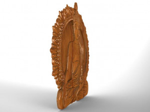 buddha cnc Model Cetak 3D
