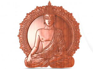 buddha cnc Model Cetak 3D