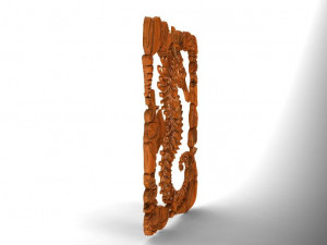 seahorse cnc 3D प्रिंट मॉडल