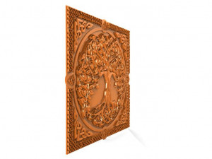 celtic tree of life cnc 3D Print Model