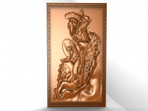 perseus on pegasus cnc Modello di stampa 3D