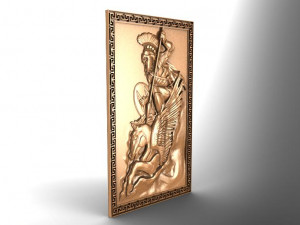 perseus on pegasus cnc Modello di stampa 3D