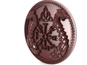 viking dragons cnc 3D Print Model