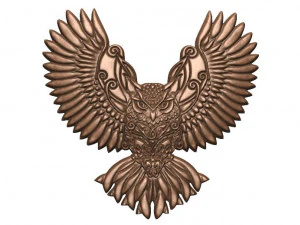 hibou cnc 4 Modèles 3D en vedette