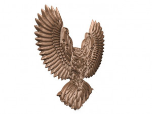 owl cnc 4 3D Druckmodell