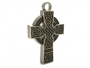 celtic cross pendant 4 3D प्रिंट मॉडल