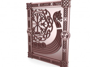 viking ship 2 cnc 3D Print Model