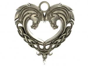 celtic horse pendant 2 3D Print Model