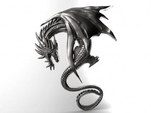 dragon pendant Modello di stampa 3D