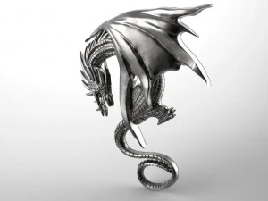 dragon pendant 3D Print Model