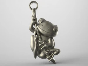 frog pendant 3D Print Model