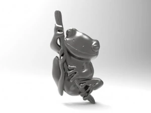 frog pendant 3D Print Model