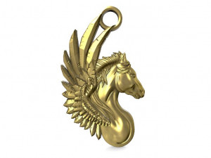 pegasus pendant 3D 打印模型