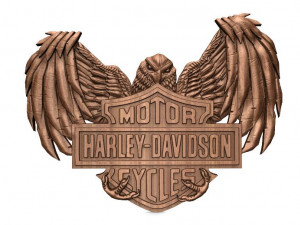 harley-davidson cnc 3D Print Model