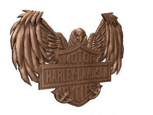 harley-davidson cnc 3D Druckmodell