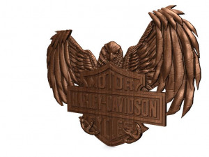 harley-davidson cnc 3D Druckmodell