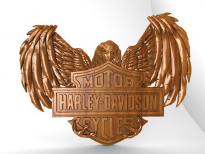 harley-davidson cnc 3D Druckmodell