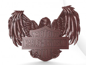 harley-davidson cnc 3D Druckmodell