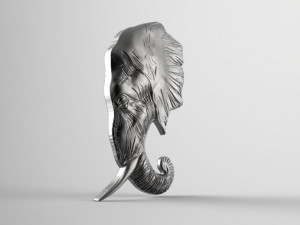 elephant pendant Modelo de Impressão 3D