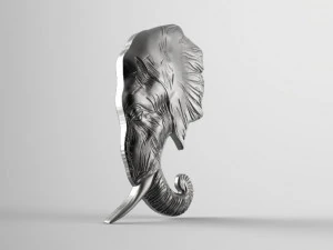 elephant pendant 3D Print Model