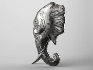 elephant pendant 3D Print Model