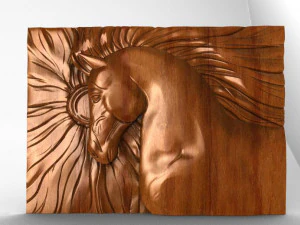 horse cnc 3D Print Model