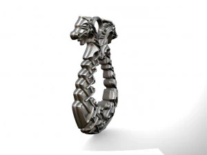 viking dragons pendant 3D Print Model