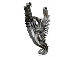 dragon pendant 2 3D Print Model