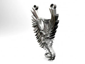 dragon pendant 2 3D Print Model