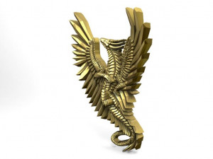 dragon pendant 2 Model do druku 3D