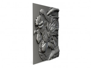 goku cnc 3 3D Принт Модель