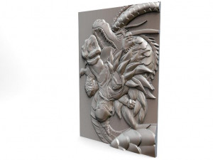 goku cnc 3 3D Принт Модель