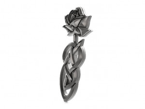 celtic rose pendant Modello di stampa 3D