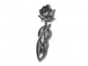 celtic rose pendant 3D Print Model