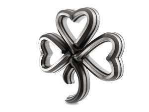 celtic clover pendant 3Dプリントモデル