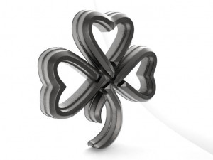 celtic clover pendant 3Dプリントモデル