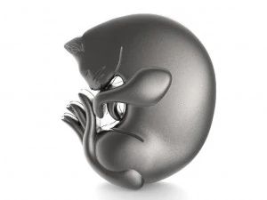 cat pendant 3D Print Model