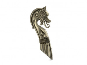 viking dragon pendant 3D Print Model