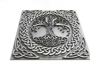 celtic tree of life cnc 3 Modelo de Impressão 3D