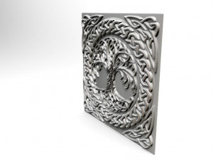 celtic tree of life cnc 3 Modelo de Impressão 3D