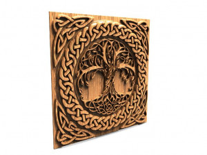 celtic tree of life cnc 3 Modelo de Impressão 3D