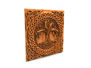 celtic tree of life cnc 3 Modelo de Impressão 3D