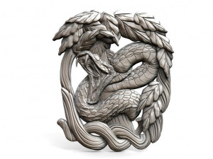 snake cnc 3Dプリントモデル