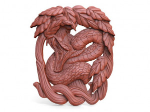 snake cnc 3Dプリントモデル