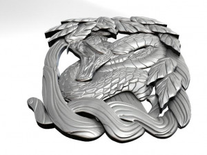 snake cnc 3Dプリントモデル