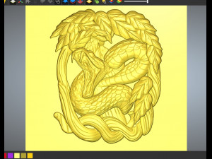 snake cnc 3Dプリントモデル