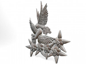 birds cnc Model do druku 3D