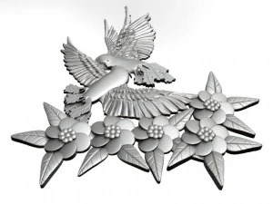 birds cnc 3D Print Model